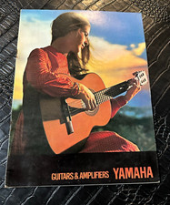 1970s MUSICAL INSTRUMENT CATALOG #10702 -  YAMAHA GUITARS and AMPLIFIERS
