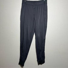 The North Face Women Aphrodite Pants Medium Gray Pull On Joggers Zip Pocket