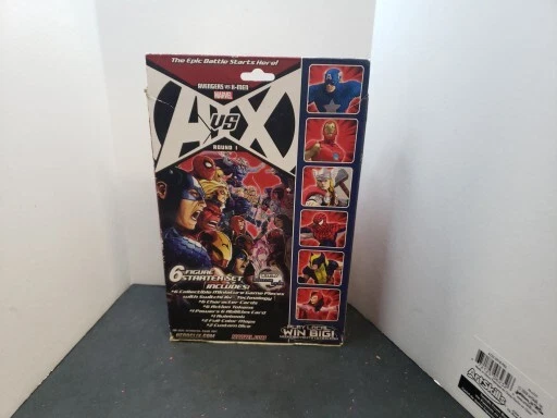 Heroclix AvX: Avengers vs X-Men set 6-figure Avengers Starter Set SEALED! - Image 3 of 3