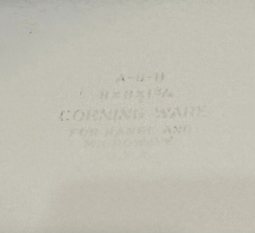 Vintage Corning Ware Casserole Dish 8 x 8 x 1 3/4" A-8-B, "Spice of Life" - Picture 8 of 10