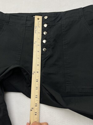 A.L.C Womens High Rise Ankle Zip Pants Size 12 Black | eBay display picture 1