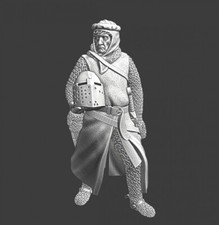 Northern Crusades Miniatures Medieval Knight or Sergeant Crusader 28mm 32mm 35mm