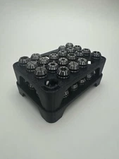 Stackable ER16 Collet Rack Organizer-Stores (24) ER 16 Collets