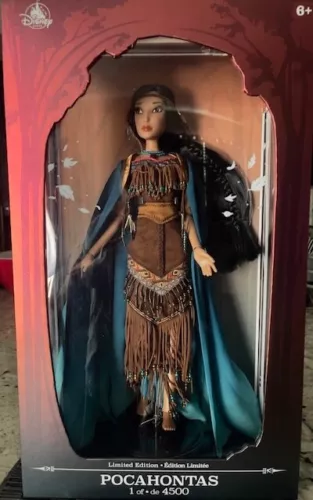 Disney Pocahontas 17"  Doll Limited Edition of 4500 Disney Store PRINCESS
