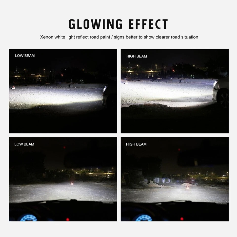 9003 H4 HB2 Kit de bombillas de faros LED para Chevrolet Tracker 1999-2004 haz alto-bajo Foto 3 de 4