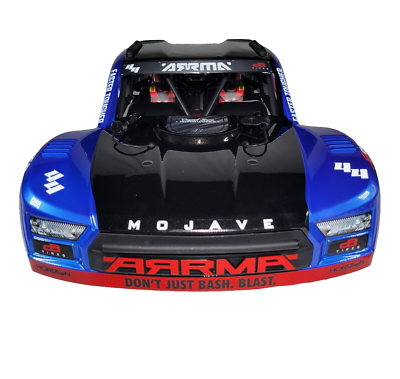Arrma Mojave 4S Body Factory Painted Decaled Blue Red White W