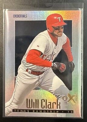 1997 Fleer EX-2000 Credentials /299 #45 Texas Rangers  