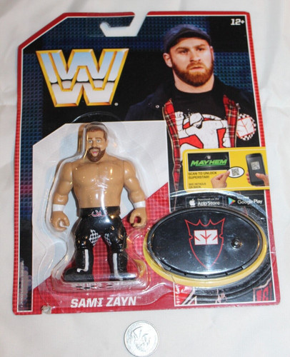 WWE Sami Zayn Retro WWF NXT Action Figure Series 4...