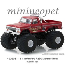GREENLIGHT MONSTER TRUCK 1/64 1979 FORD F-250 WALKING TALL 49020 E