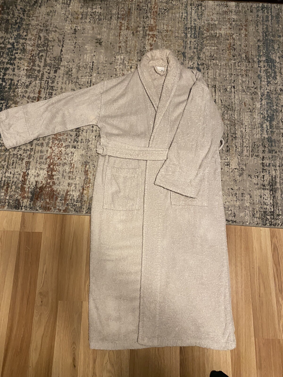 the white company towelling robe