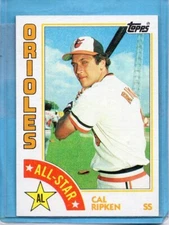 1984 Topps All Stars Baseball Cards - Complete Your Set U-Pick #'s 386-407