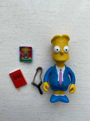 PLAYMATES INTERACTIVE THE SIMPSONS SERIE 2 SUNDAY BEST BART ACTIONFIGUR WOS