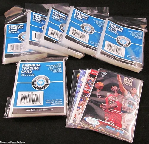 10000 CSP Premium SOFT PENNY REGULAR CARD SLEEVES, fits inside 3x4 TOPOADERS