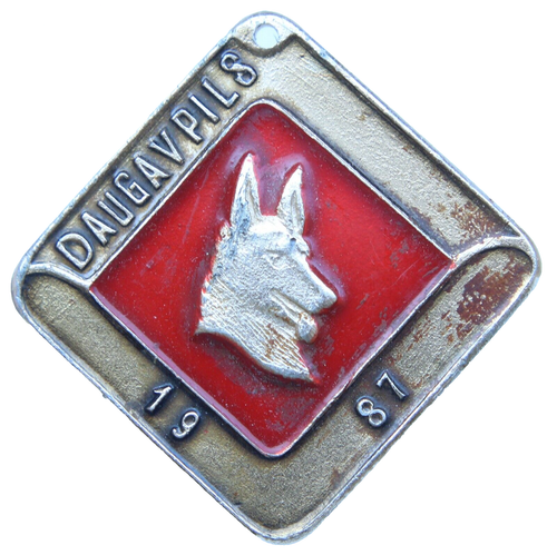 Vintage Dog Tag Daugavpils 1987 Year - Picture 1 of 2