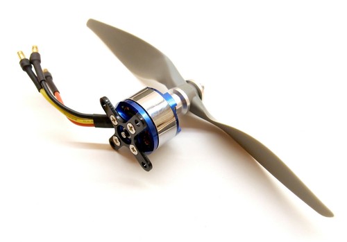 UK 1450kV Brushless Outrunner Motor + Mystery 30A ESC + Prop Kit Combo Planes - Picture 3 of 3