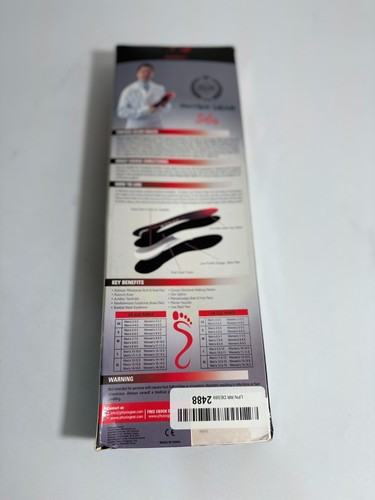 Physix Gear Soles Orthodontic Sport Insoles Full Length - NEW - Picture 2 of 5