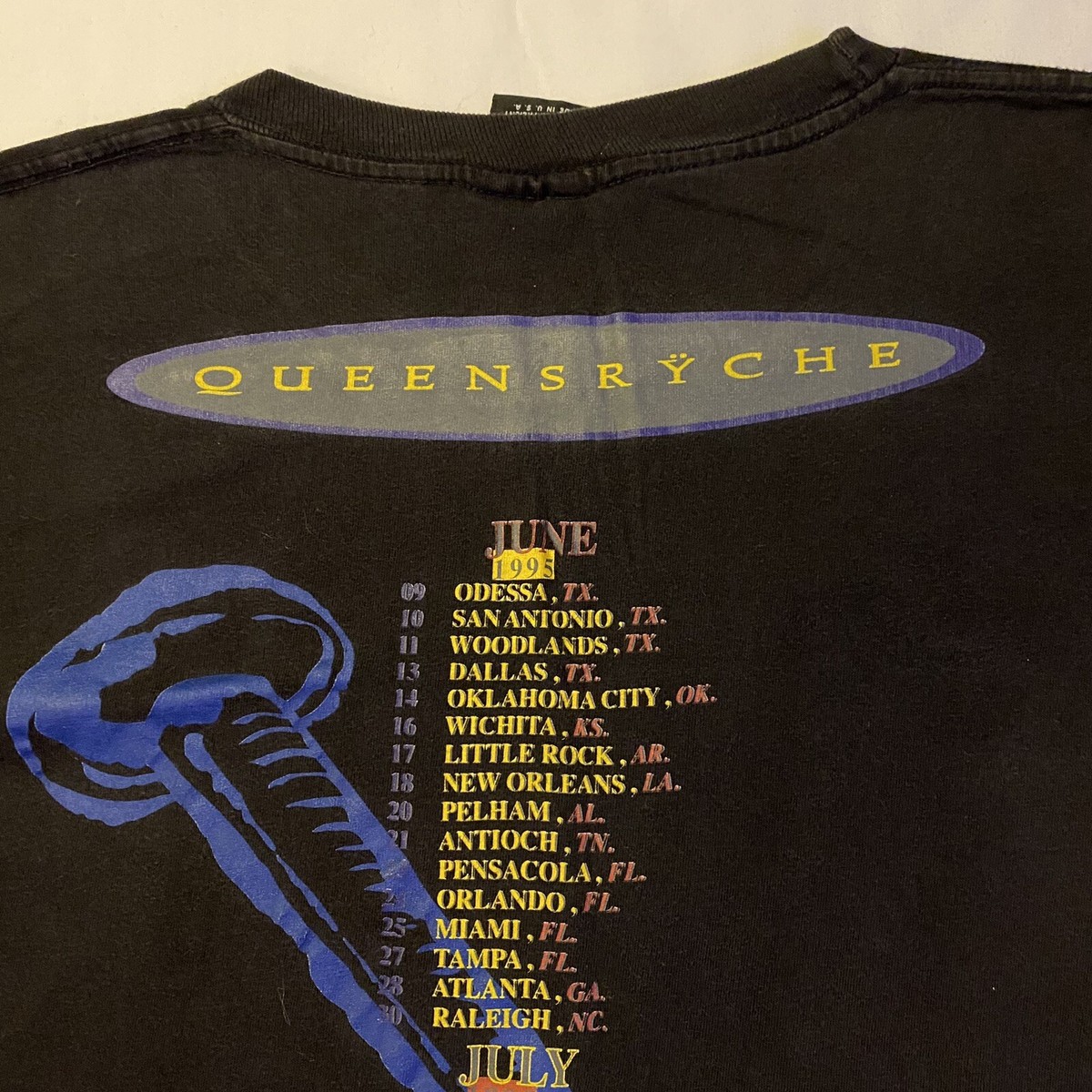 Queensryche “Promised Land Tour 1994” vintage t-shirt Size L Queensryche “Promised Land Tour 1994” vintage t-shirt Size L
