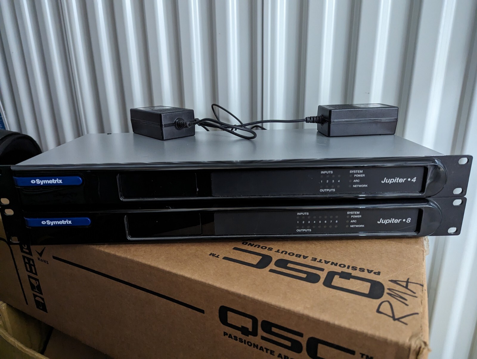 Symetrix Jupiter 8 Digital Signal Processor, Black or Silver, with