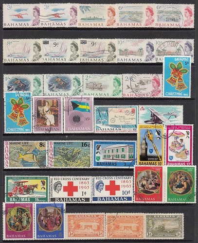 Bahamas - 466no. different stamps 1850-2020 (CV $1,100) (75% OFF SALE) - Picture 3 of 15