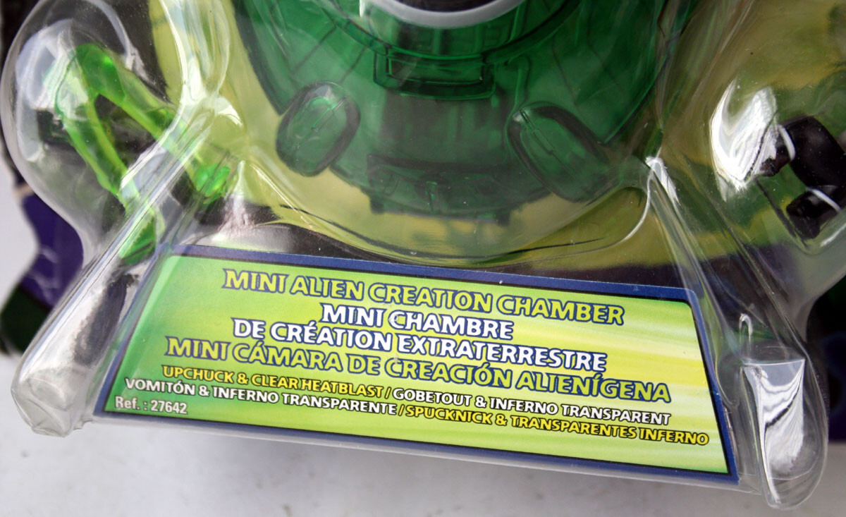 Jouet Ben 10 Alien Force : Chambre De Création Avec Figurine, Par Bandai, Neuf Sous Blister