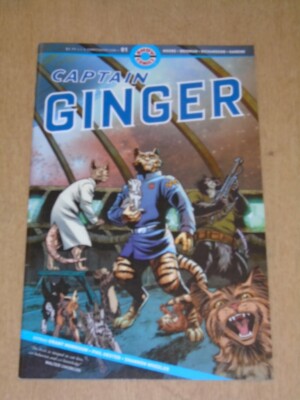 CAPTAIN GINGER #1 AHOY COMICS 2018 NM (9.4)