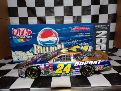 Jeff Gordon #24 DuPont / Pepsi Billion Dollar 2003 Monte Carlo 1:24 CW BANK