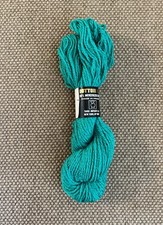 Tahki Cotton Dot 100 Mercerized Cotton Yarn Teal Green 1.75 oz. 77 Yards New