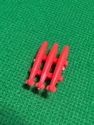 Vintage Hot Wheels 1993 Key Force Cutthroat TRIPLE MISSILE vehicle part