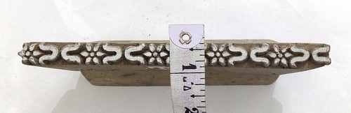 Bloque de estampillas de impresión talladas a mano de madera para impresión de telas #ZEFB-198 - Imagen 2 de 6