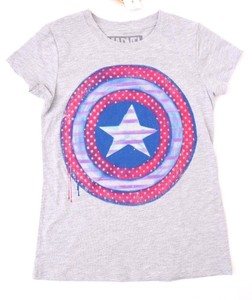girls captain america shirt
