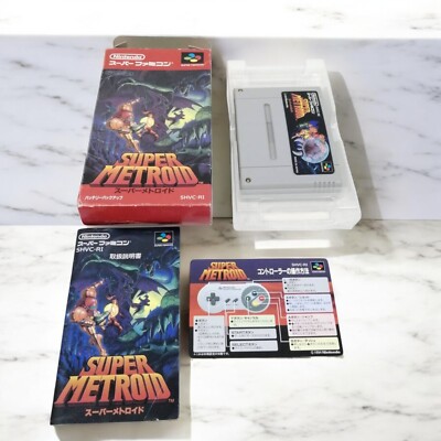 Nintendo Super Famicom Super Metroid Tested