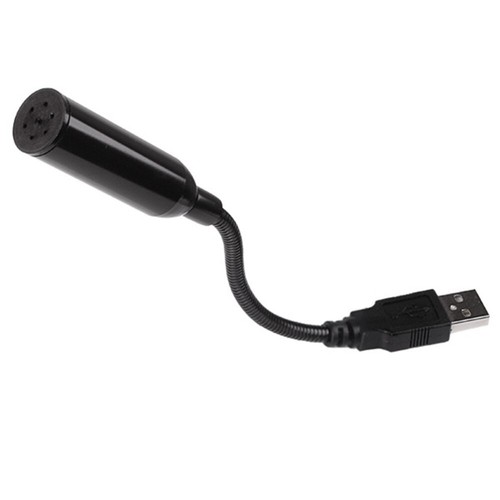 Portable Simple Microphone Condenser Mic Black Mic PC Laptop - Afbeelding 3 van 3