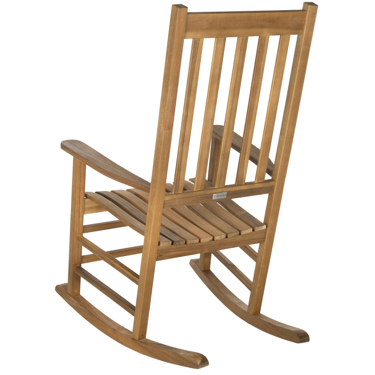 SAFAVIEH Outdoor Collection Shasta Rocking Chair | Natural |