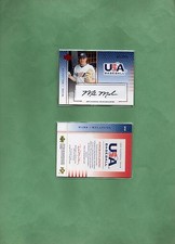 Mark Melancon (2005 USA National Team) 1/2005 USA #MM Black Autographed Rookie