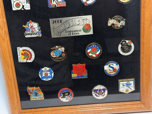 2001 Tournament of Roses Band Pin Collection – 25 Commemorative Pins Framed - 第 4/5 張圖片