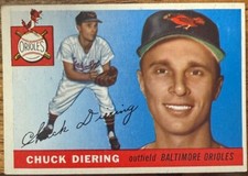 1955 Topps DIERING - # 105               EX-MT or better