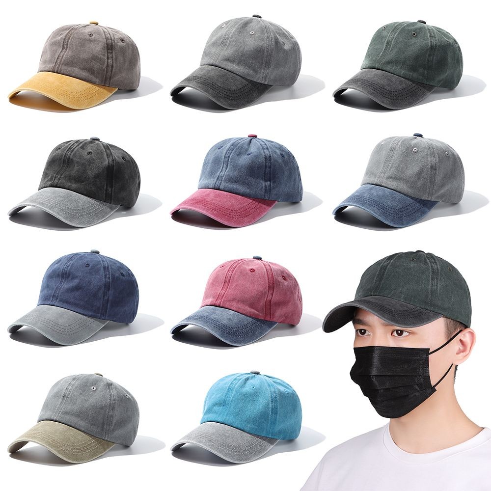 APL Berretto DENIM Cappelli Baseball Preoccupato Cappellini Sbiaditi Protezione Solare Berretti