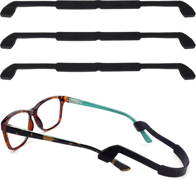 3 Pack Silicone Glasses Straps Non Slip Elastic Glasses Band for Kids Boys Girls