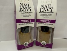 2 x OPI NAIL ENVY FOR SOFT THIN NAILS