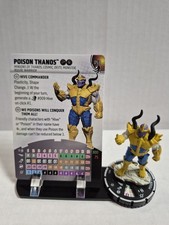 Heroclix Veneno Veneno Thanos Force 053 Persecución con tarjeta