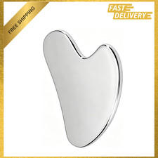 Stainless Steel Gua Sha Facial Tools, Metal Gua Sha, Face Massage Tool, 1 Piece