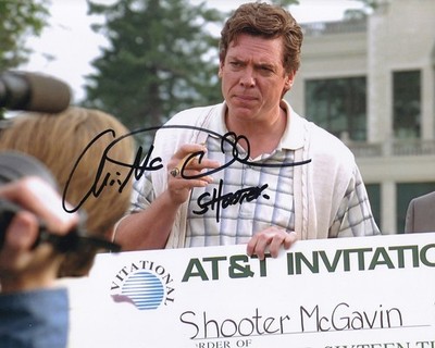 CHRISTOPHER MCDONALD signed Autogramm 20x25cm HAPPY GILMORE in Person autograph