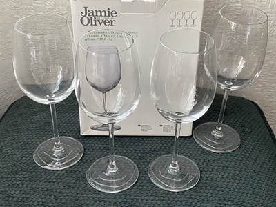 4 x Jamie Oliver Waves Weingläser 580 ml verpackt