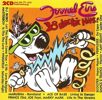 FORMEL EINS - 38 ELECTRIC HITS - DCD 1994 - ACE OF BASE,SNAP,PLAYAHITTY,SCOOTER