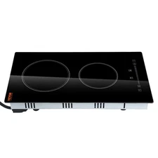20x11.6in 2-Burner Electric Cooktop & Sensor Touch & 9 Power Levels