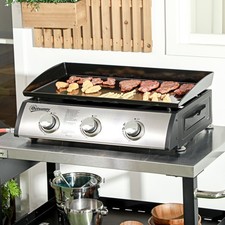 Gasgrill, Tischgrill BBQ mit 3 Brennern …