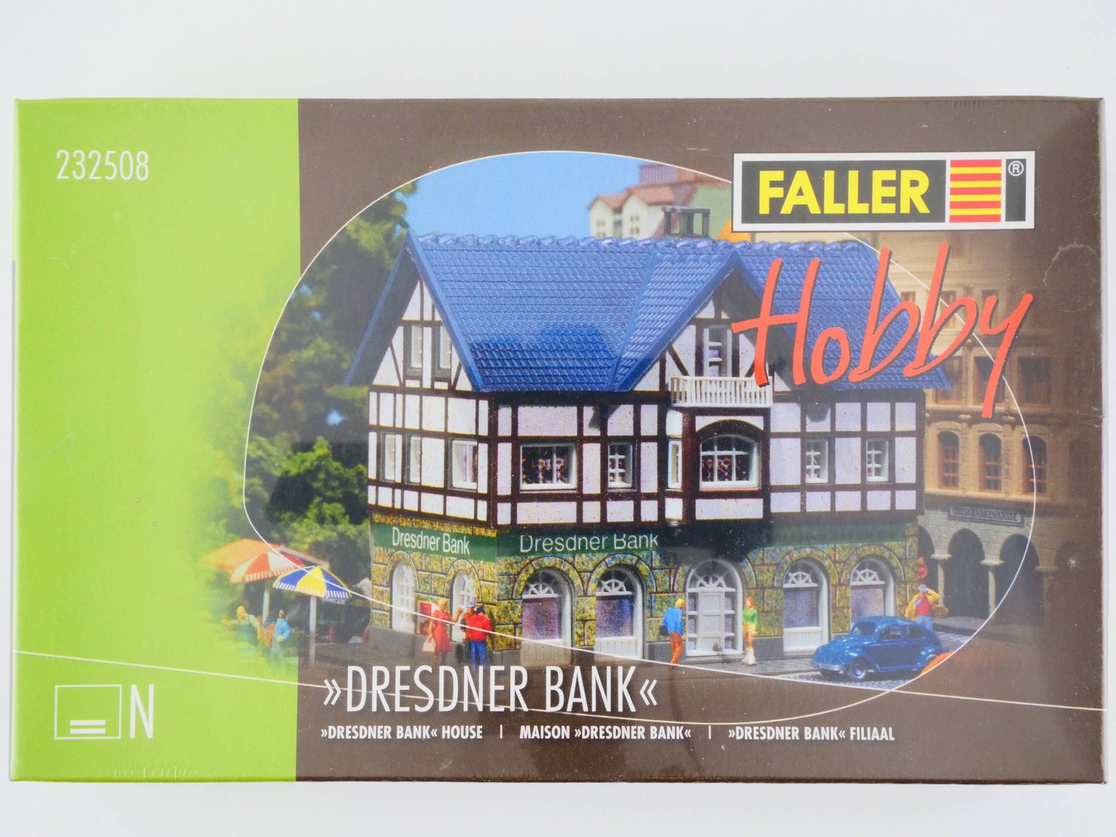 Faller 232508 Dresdner Bank Branch N Scale Mint! OVP 1706-06-15