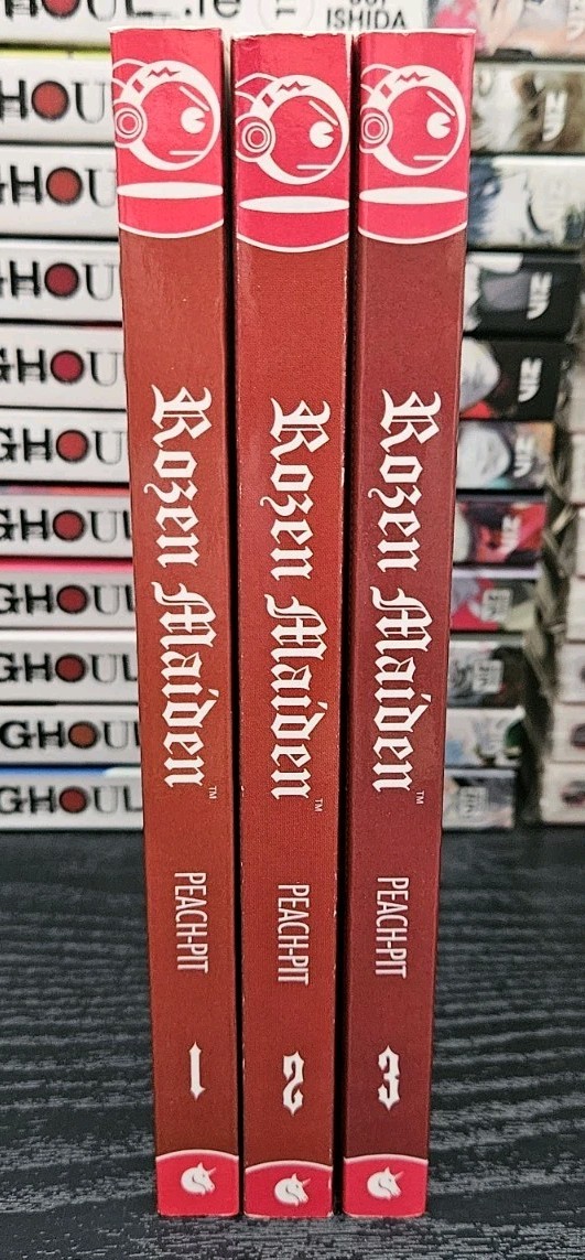 Manga Rosen Maiden Vol 1-3 English Volumes Peach-Pit TokyoPop