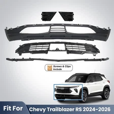 Front Bumper Cover Assembly Kit For 2024-2026 Chevy Trailblazer RS w/ Deflector