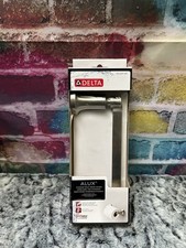Delta Alux Brushed Nickel Wall Mount Pivot Toilet Paper Holder ALU5O-SN